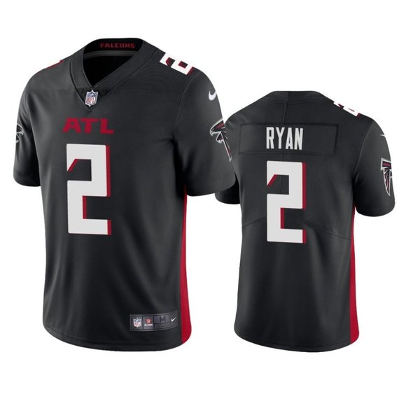 Falcons Matt Ryan Black Jersey